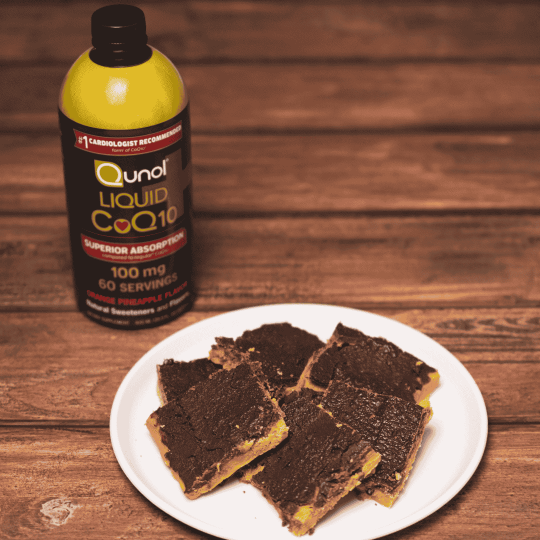 Qunol® CoQ10 Chocolate Peanut Butter Squares