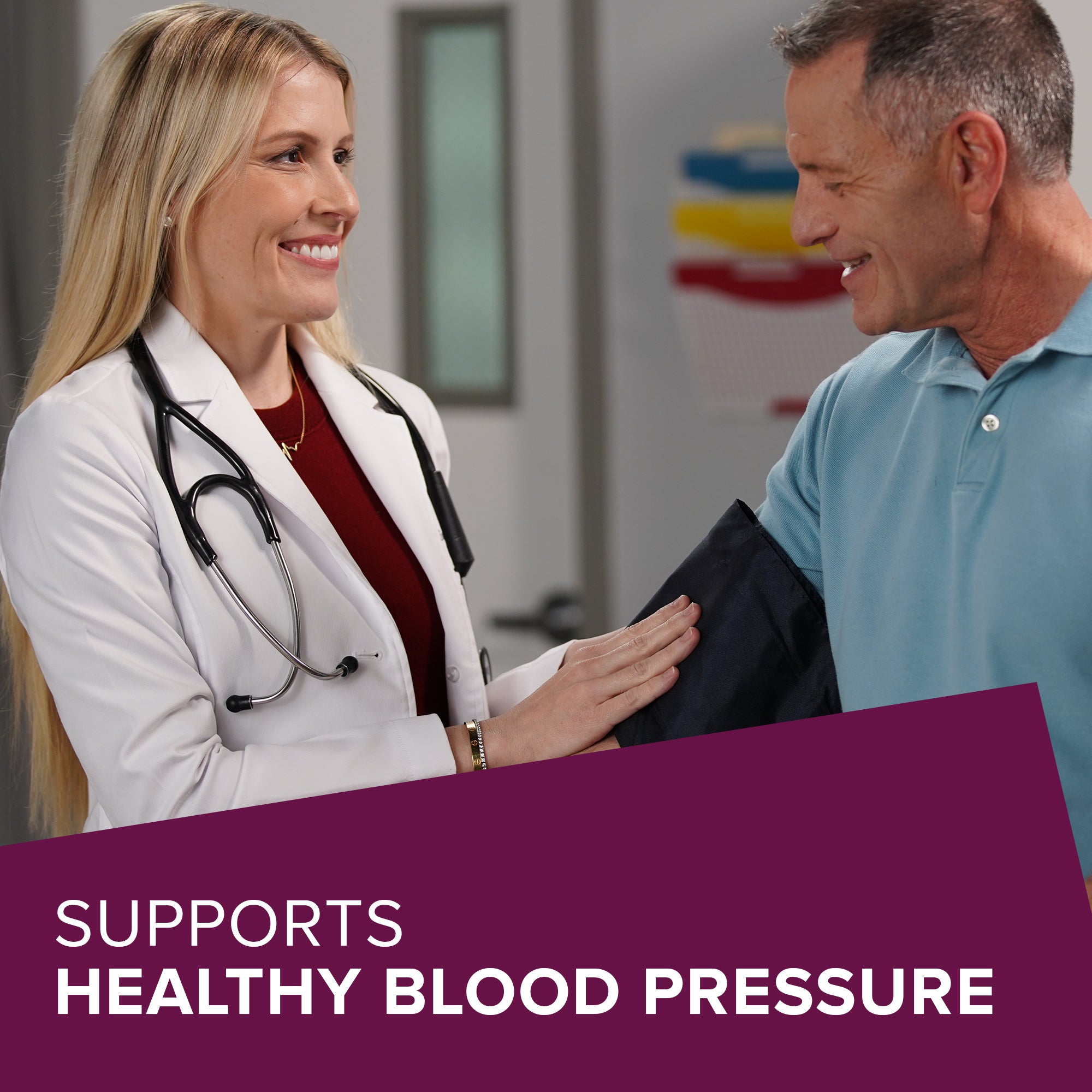 Promotes Healthy Blood Pressure