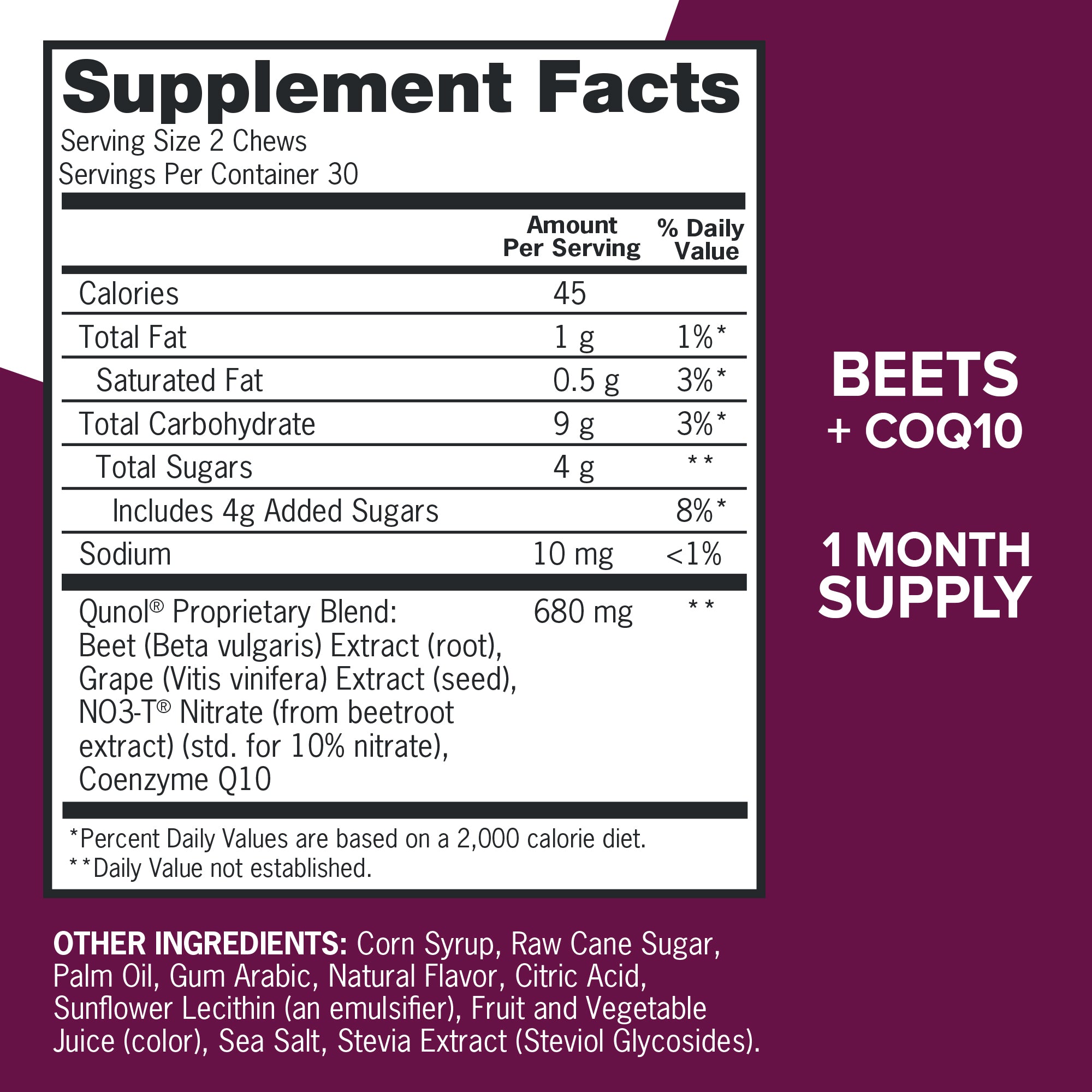 Supplement Facts