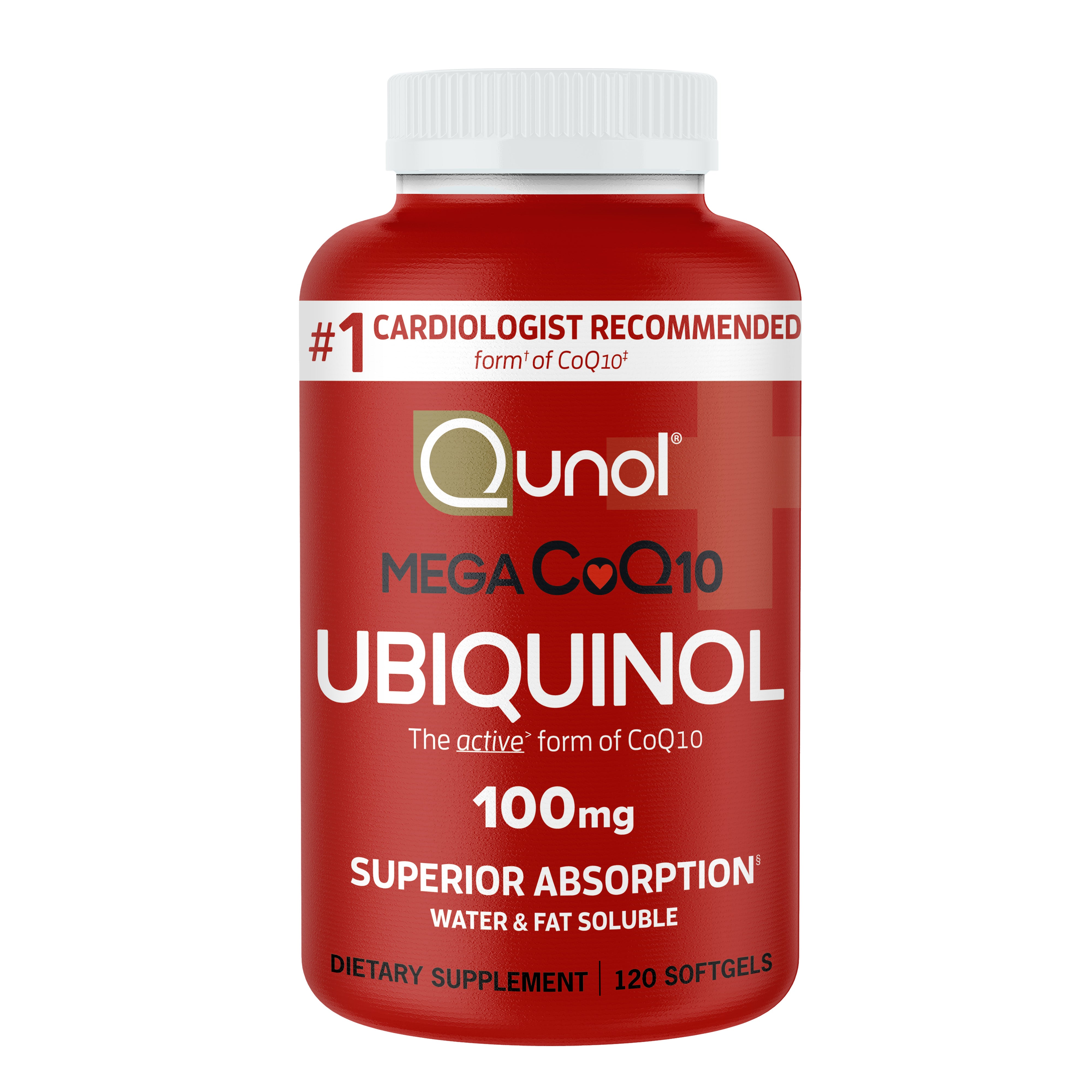 Mega Ubiquinol CoQ10, 100 mg