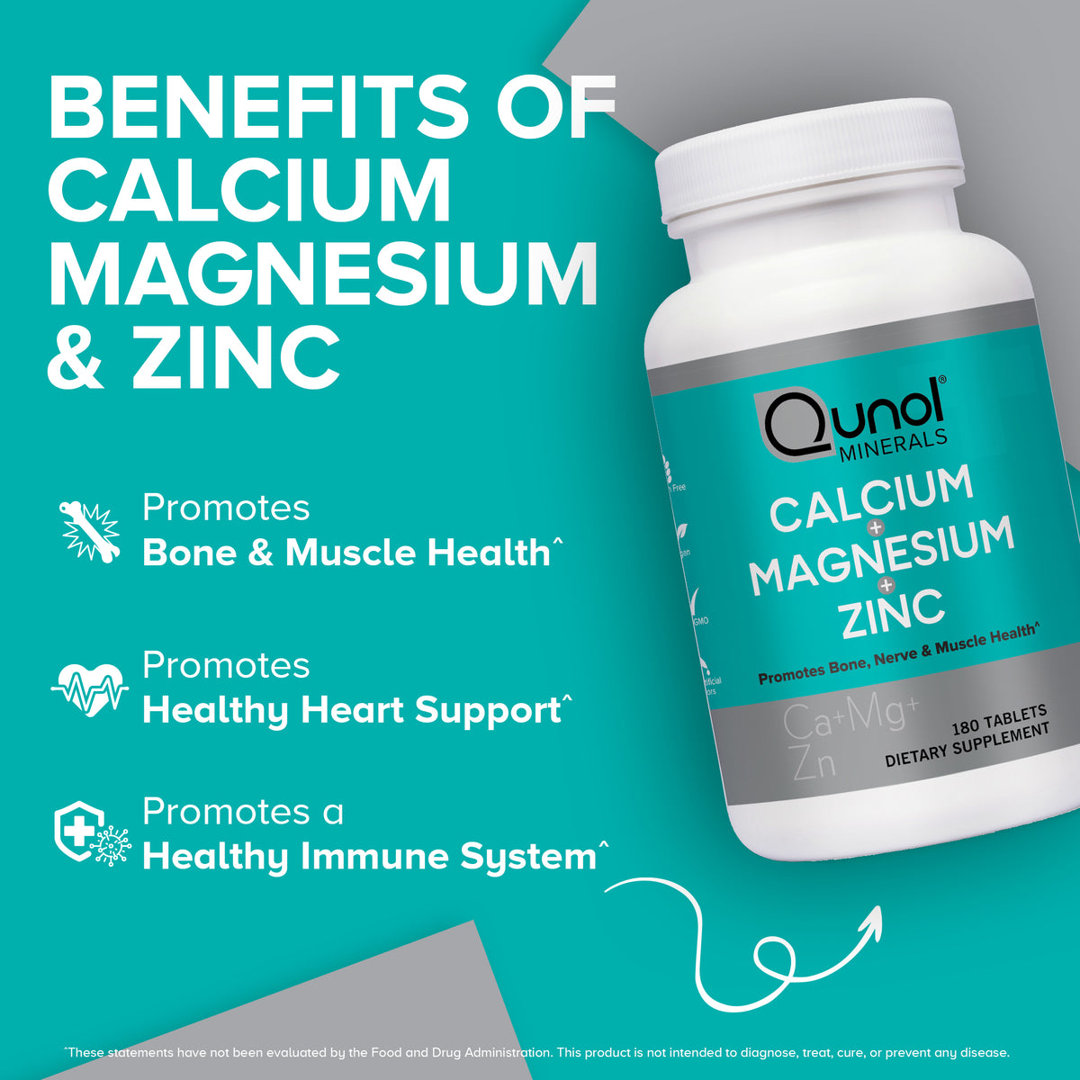 Calcium Magnesium Zinc, 3in1 Complex