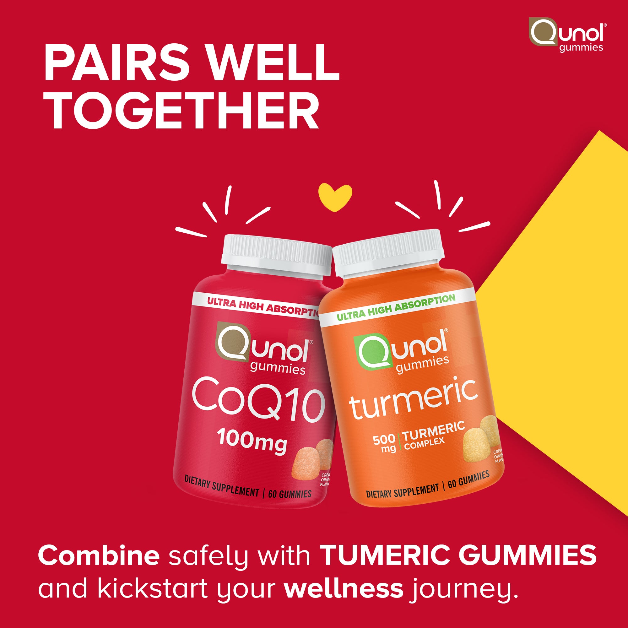 Pairs well together: CoQ10 and Turmeric